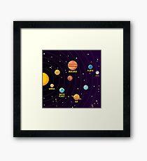 Space Space Space Space Space Framed Print