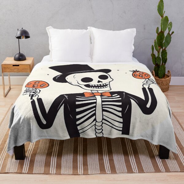 Item preview, Candy-Loving Skeleton in Top Hat designed and sold by CharmingQuill.