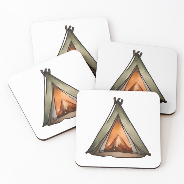 Item preview, Glowing Campfire Tent designed and sold by SavvyJuanDesign.