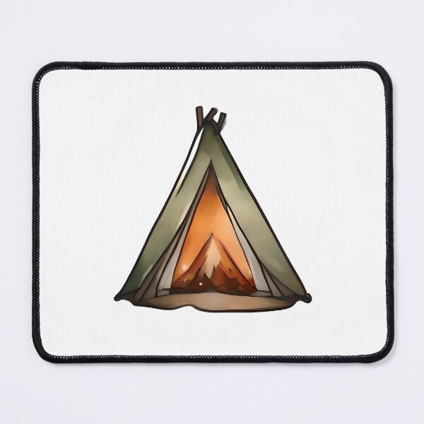 Item preview, Glowing Campfire Tent designed and sold by SavvyJuanDesign.