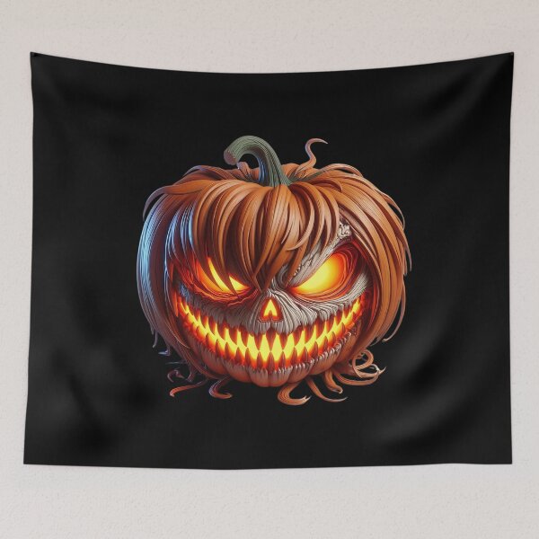 Item preview, Flaming Pumpkin Ideal Halloween designed and sold by Indoni.
