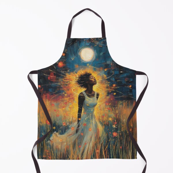 Item preview, Radiant Night: Woman Embracing the Moonlight designed and sold by regalaibylondon.