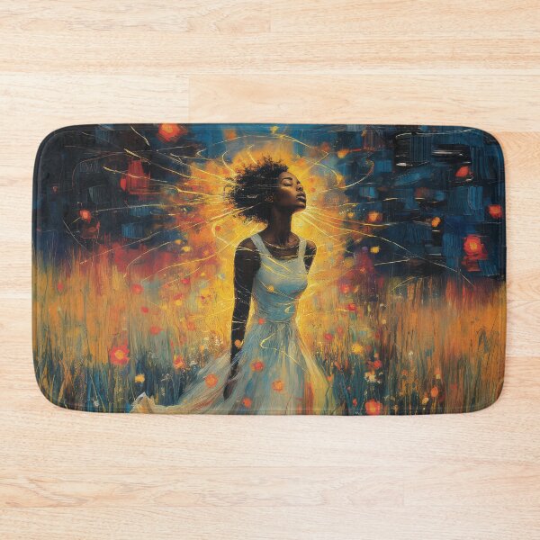 Item preview, Radiant Night: Woman Embracing the Moonlight designed and sold by regalaibylondon.
