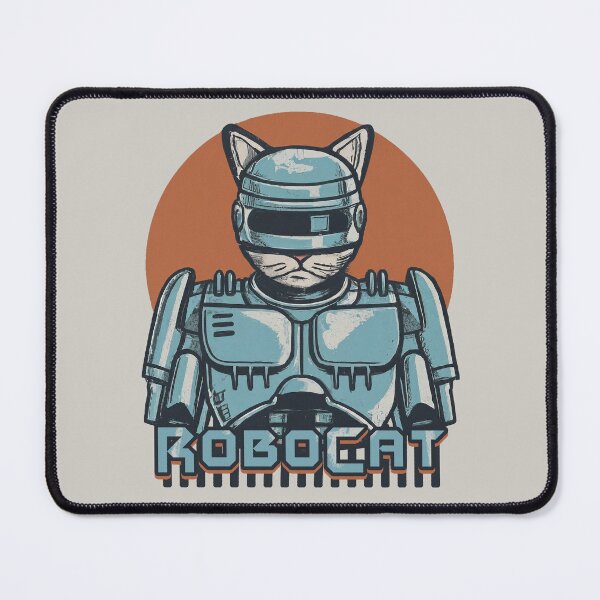 Item preview, RoboCat, Funny Parody designed and sold by Quirkmoji.