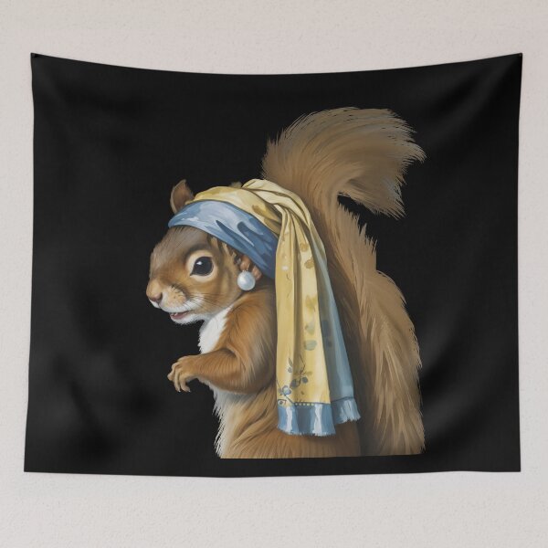 Item preview, Squirrel Girl with a Pearl designed and sold by TeeARTHY.