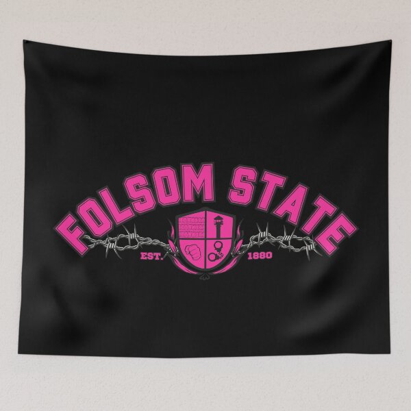 Item preview, Folsom State Prison University, Pink designed and sold by UNK-Fatigues.