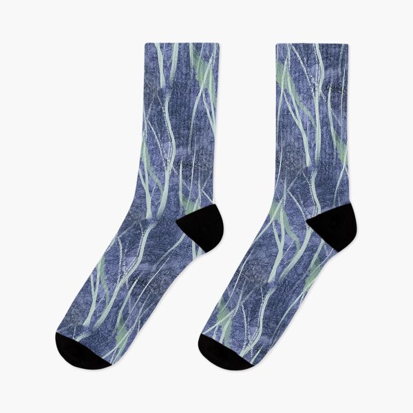 Item preview, Summer Boho foliage Pattern in Blue designed and sold by Artistestella.