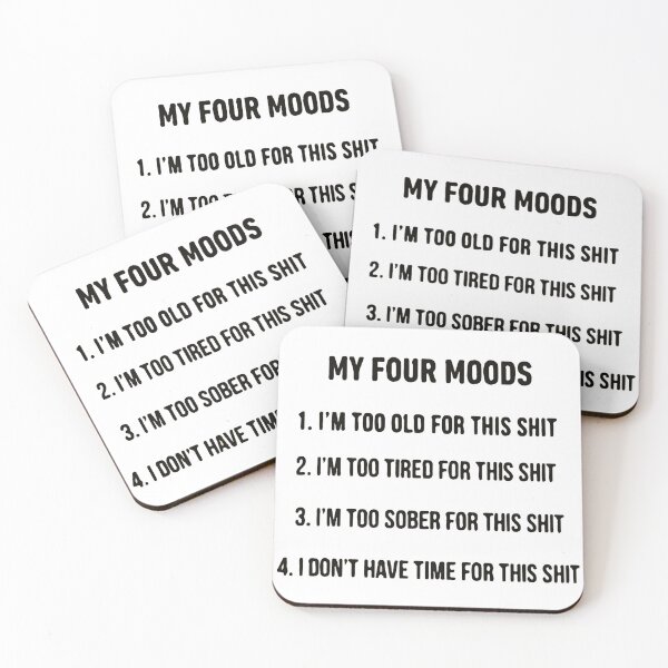 Item preview, My Four Moods designed and sold by Oqueartecura.