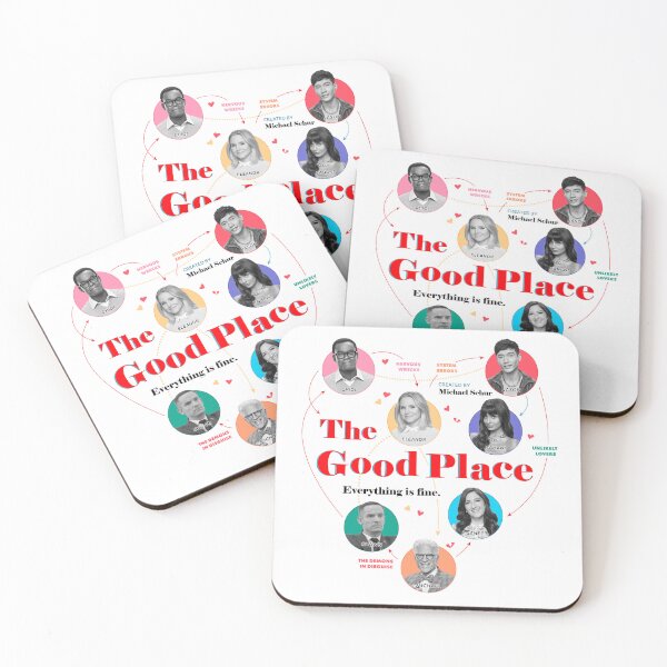 Item preview, The Good Place Falsettos Poster designed and sold by flyawayjay.