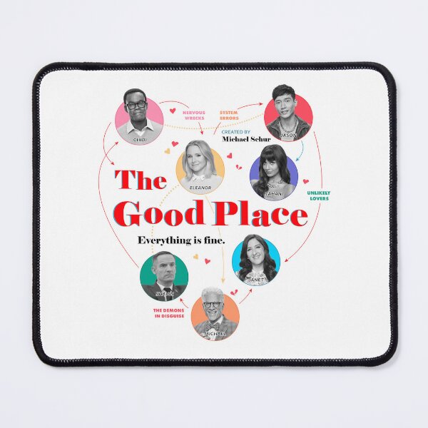 Item preview, The Good Place Falsettos Poster designed and sold by flyawayjay.