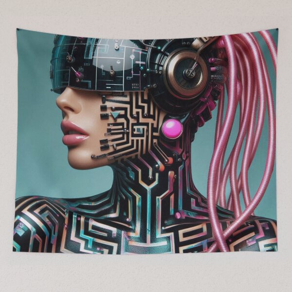 Aperçu de l'œuvre Cyberdoll Pinup - Ubera créée et vendue par williamlharvey.
