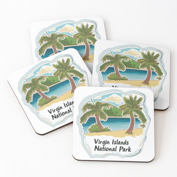 Item preview, Cartoon Virgin Islands National Park designed and sold by FireRanger20.