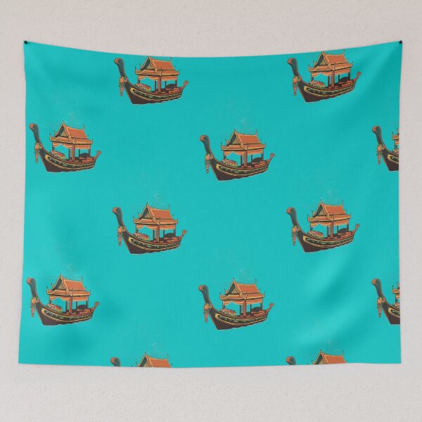 Item preview, Thai River Boat designed and sold by Idea-Artwork.