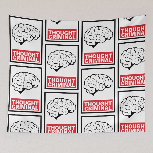 Item preview, Thought Criminal  designed and sold by ahhadesigns.