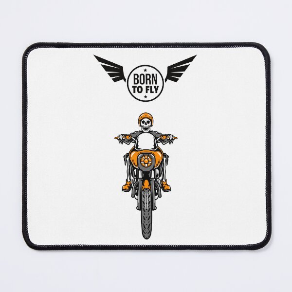 Item preview, Skeleton Motorcycle Born to Fly designed and sold by FanFest.