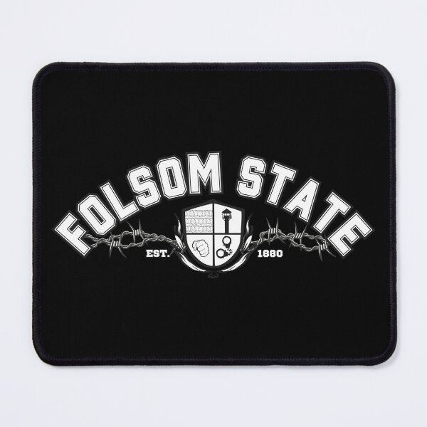 Item preview, Folsom State Prison University, White designed and sold by UNK-Fatigues.