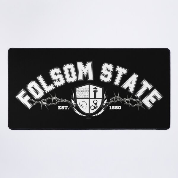 Item preview, Folsom State Prison University, White designed and sold by UNK-Fatigues.