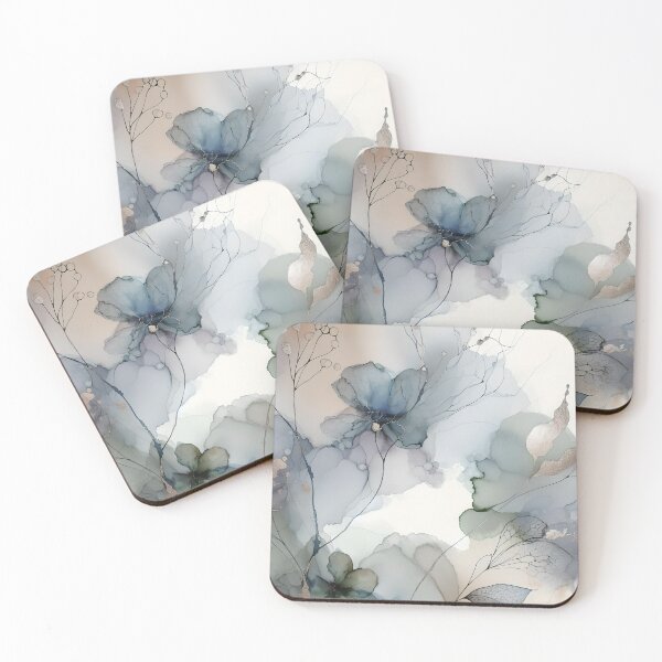 Item preview, Ethereal Blooms Watercolor designed and sold by Vivien la Muse.