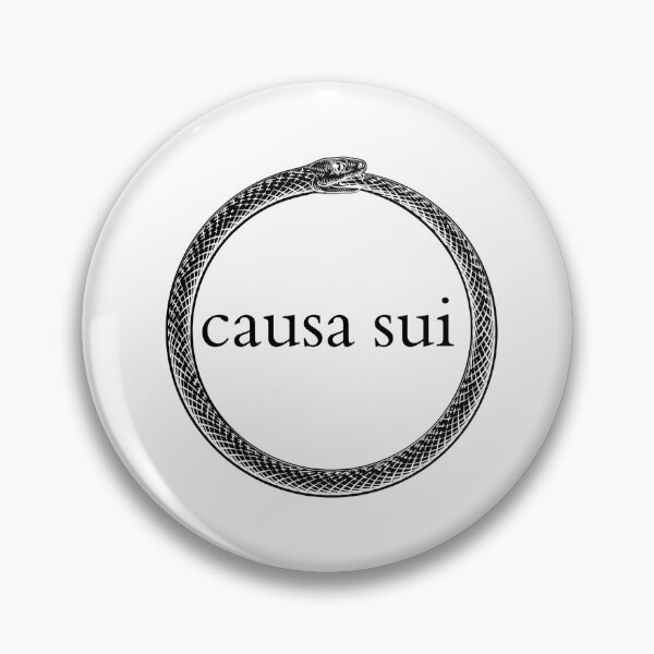 Item preview, causa sui latin phrase, cause of itself, problematic designed and sold by RossDillon.