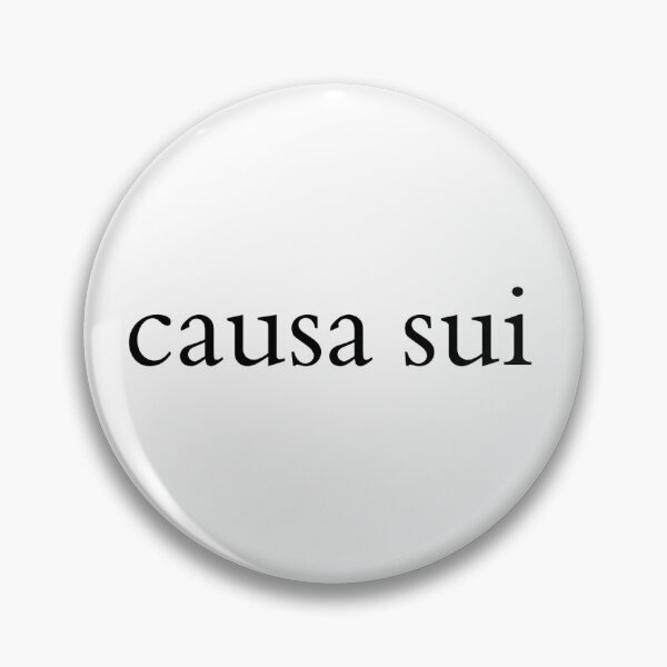 Item preview, causa sui latin phrase, cause of itself designed and sold by RossDillon.