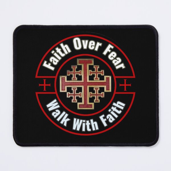 Item preview, Faith over fear walk with faith designed and sold by historyandmore.