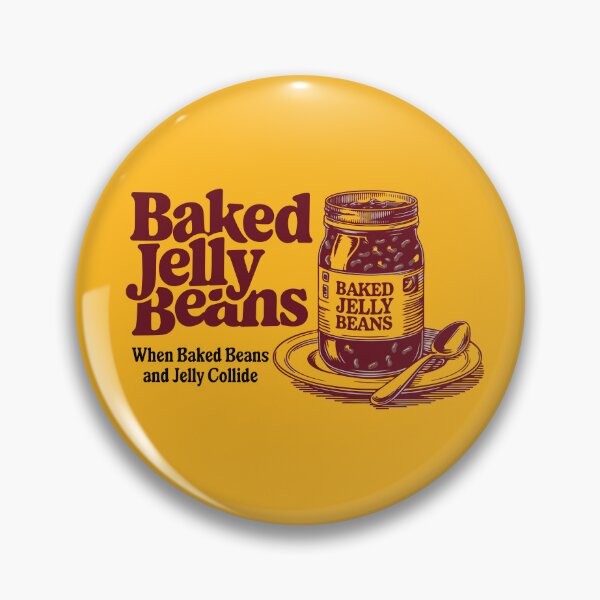 Item preview, Baked Jelly Beans T-Shirt - Retro Food Humor Tee - Funny Gift for Foodies designed and sold by Sir Meow Meow.