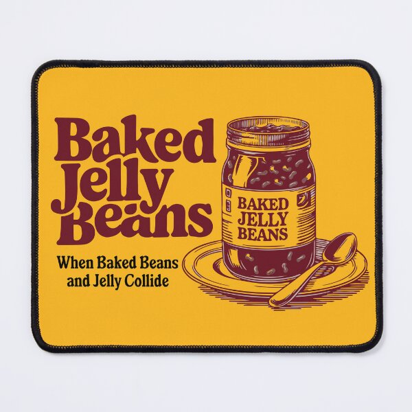 Item preview, Baked Jelly Beans T-Shirt - Retro Food Humor Tee - Funny Gift for Foodies designed and sold by Sir Meow Meow.