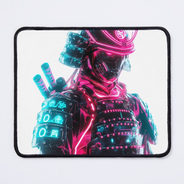 Item preview, Futuristic Neon Samurai Warrior Armor designed and sold by PixelReverb.
