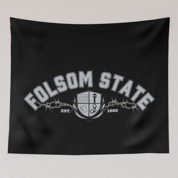 Item preview, Folsom State Prison University, Silver designed and sold by UNK-Fatigues.