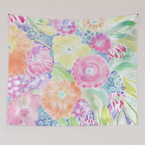 Item preview, Watercolor flowers designed and sold by verymarydesigns.