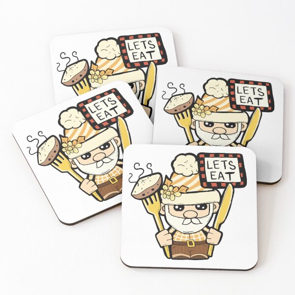 Item preview, ‘LETS EAT’ Gnome from Jessica Erin’s Thanksgiving Gnome Collection designed and sold by Jessica Erin.