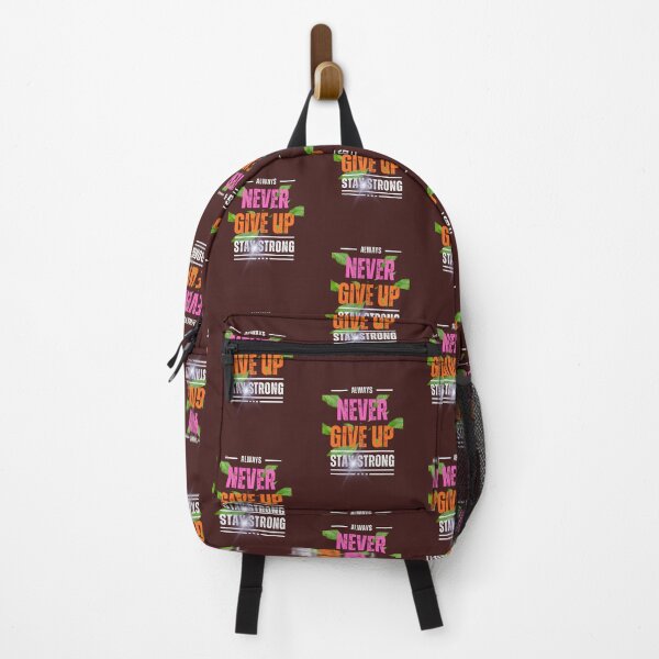 Item preview, never give up designed and sold by Mona Ragab.