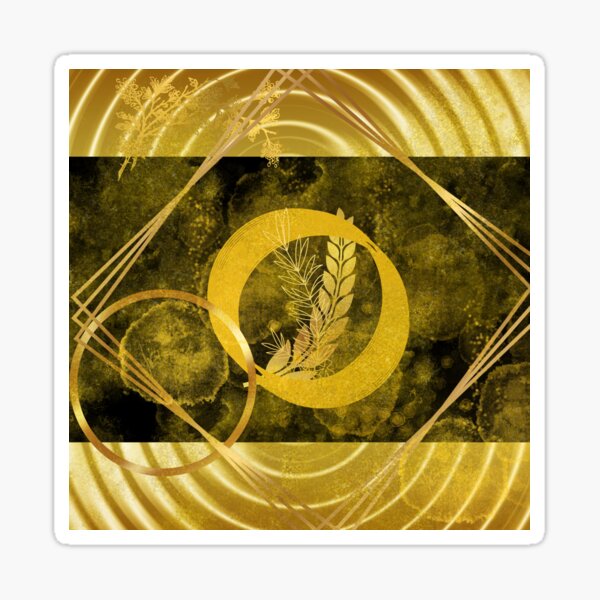 Item preview, Design Artistique en Teintes Dorées designed and sold by zakiaeldesigner.