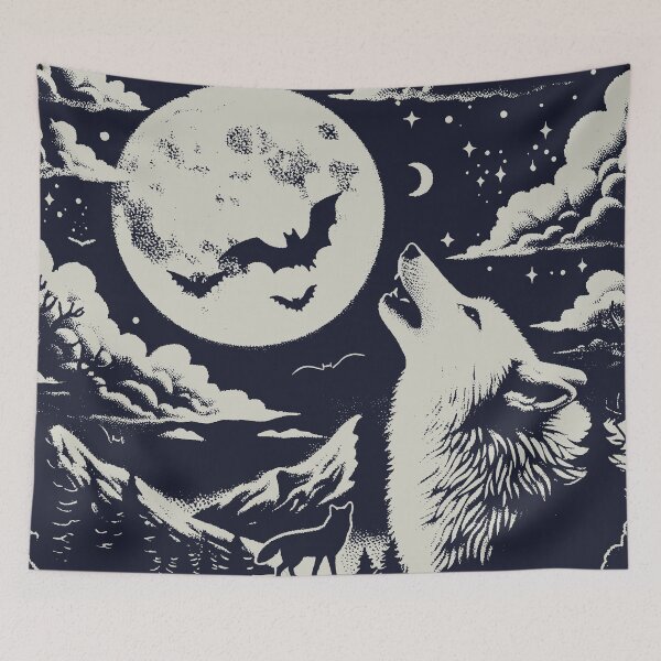 Item preview, Wolves' barking designed and sold by emo elmasry.