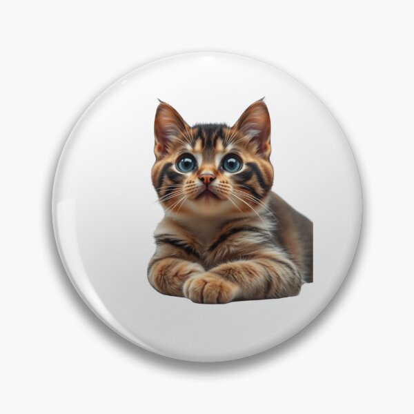 Item preview, Cute tabby kitty with blue eyes designed and sold by GinnyGi.