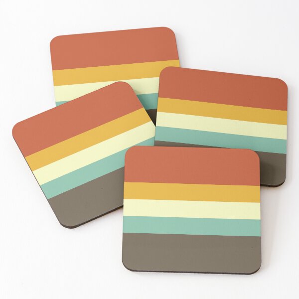 Item preview, 70s Scandinavian Vintage Retro Stripes designed and sold by Deutschic.