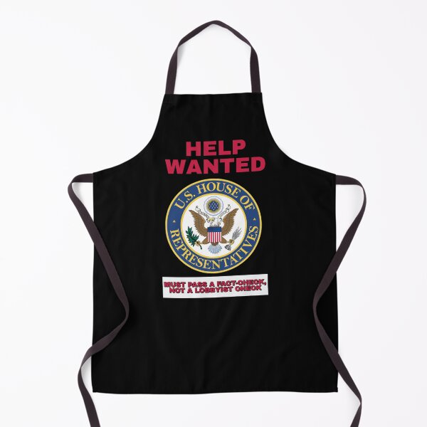 Item preview, Help Wanted - U.S. House of Representatives - Political Satire designed and sold by signshirtz.
