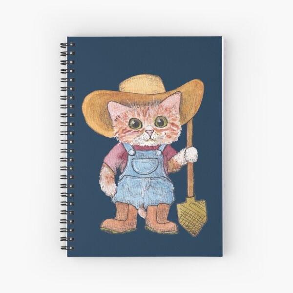 Item preview, Feline Farmer designed and sold by Angela Micheli Otwell.