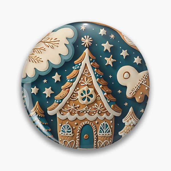 Item preview, CHRISTMAS GINGERBREAD VILLAGE designed and sold by Meandmyshop.