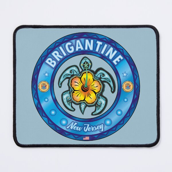 Item preview, Brigantine Beach NJ sea turtle hibiscus designed and sold by studioss76.