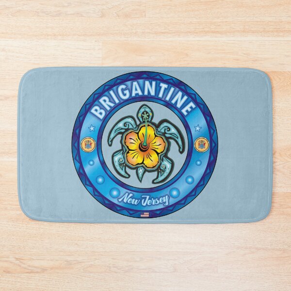 Item preview, Brigantine Beach NJ sea turtle hibiscus designed and sold by studioss76.
