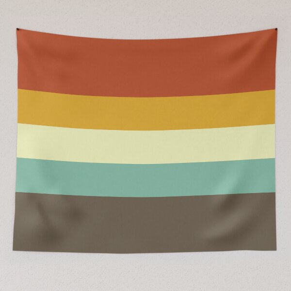 Item preview, 70s Scandinavian Vintage Retro Stripes designed and sold by Deutschic.