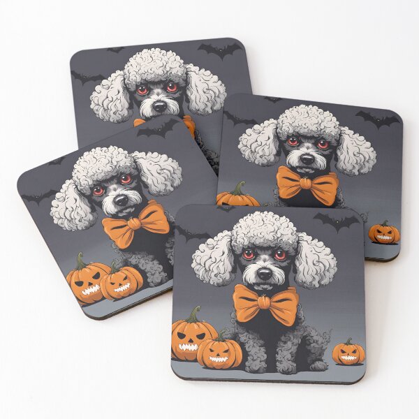 Item preview, Halloween Creepy Poodle Dog designed and sold by TheCatmeow2000.
