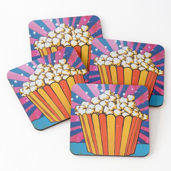 Item preview, Movie Popcorn Pop Art 1 designed and sold by AstroRisq.