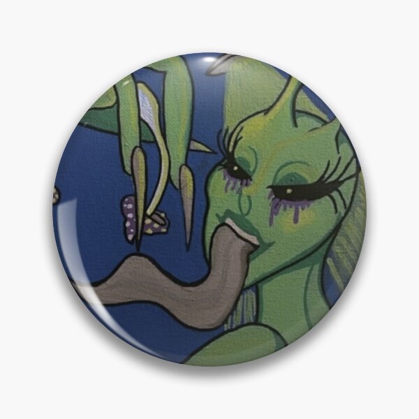 Item preview, Extraterrestre comiendo hongos designed and sold by sofjac.