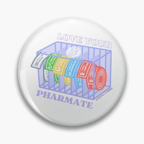 Item preview, Love Your PharMate Labels designed and sold by pillyxfriends.
