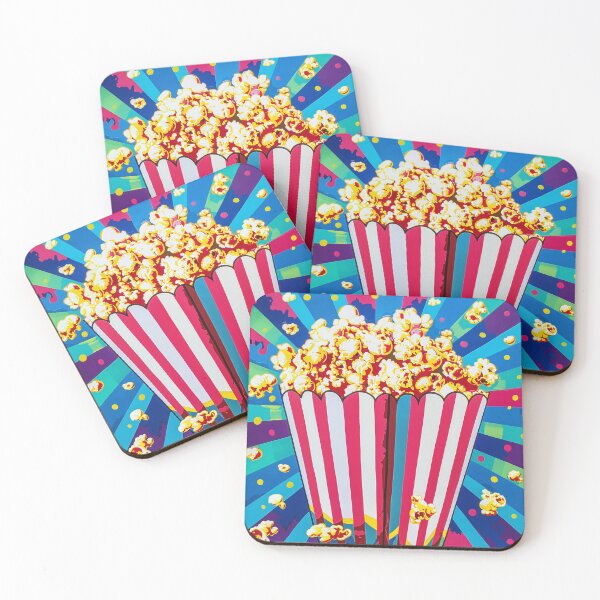 Item preview, Movie Popcorn Pop Art 2 designed and sold by AstroRisq.