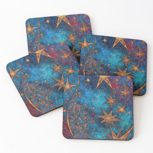 Item preview, Abstract Space Stars Art  designed and sold by TheDarkWardrobe.