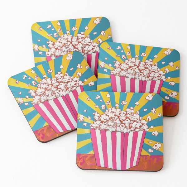 Item preview, Movie Popcorn Pop Art 3 designed and sold by AstroRisq.