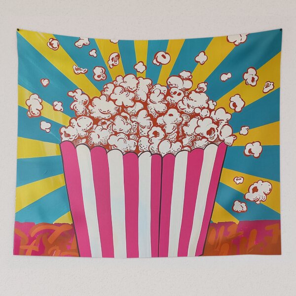 Item preview, Movie Popcorn Pop Art 3 designed and sold by AstroRisq.